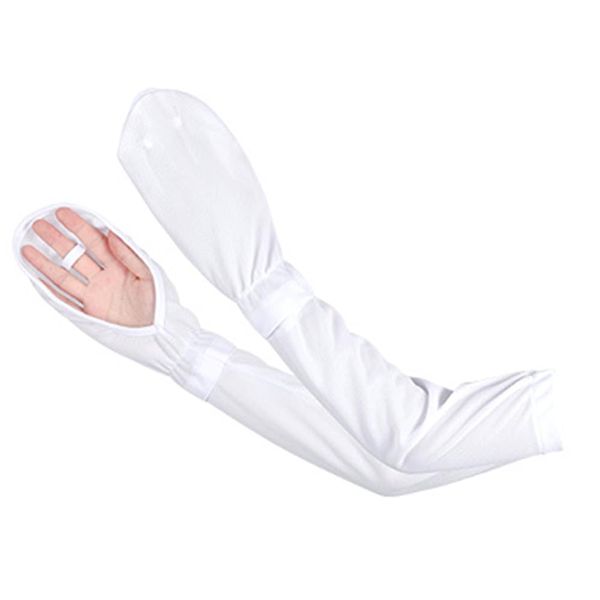 Mail-bin Women's Arm Warmer, Arm Guard, white