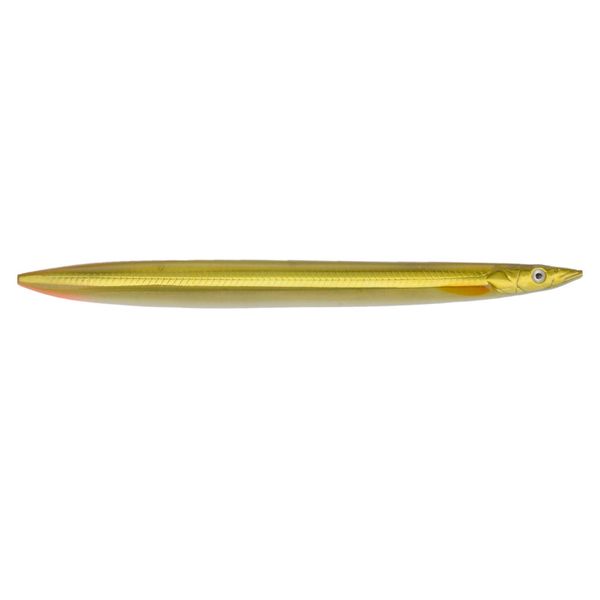 Savage Gear Line Thru Sandeel - Meerforellenköder, Farbe:Black Ghost, Länge/Gewicht:15cm - 27g