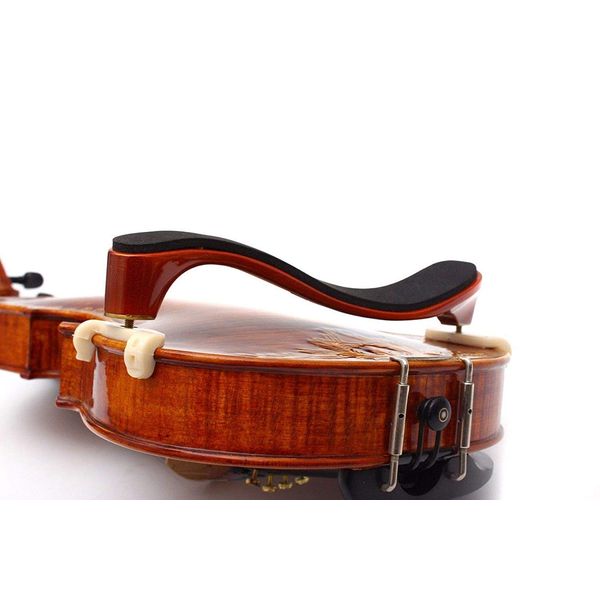 AMZZ Adjustable Solidwood Violin Shoulder Rest with Collapsible for 3/4 4/4 Violin Fiddle and 12" 13" Viola (3/4 or 4/4 Violin Shoulder Rest)