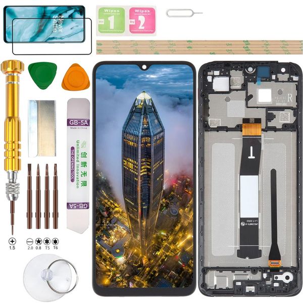 Gadget Troops LCD Display Assembly for Xiaomi Redmi 12C 22126RN91Y Screen Replacement kit