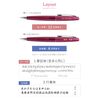 Kizamu Personalized Ballpoint Pen Pilot COCOON Gift with Case (Titanium)