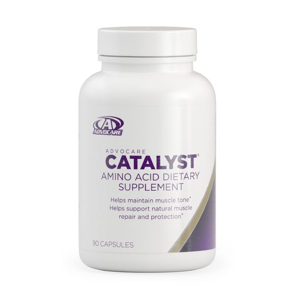 AdvoCare Catalyst Amino Acid Dietary Supplement - Pre-Workout Supplements for Muscle Building - 90 Capsules