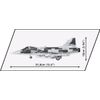 COBI Armed Forces SAAB JAS 39 Gripen E Plane