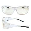 Phenol Phthalein Blue Light Cut Over Glass, Long Life Anti-Fog, Light Color, Pollen Disease, Windproof, Dustproof, Anti-Fog, UV Protection, Sunglasses, Unisex (Clear/Light Yellow)