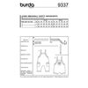 Burda Style Sewing Pattern B9337 Babies' Trousers with Braces