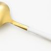 Kuchipol GOA White Matte Gold Table Spoon