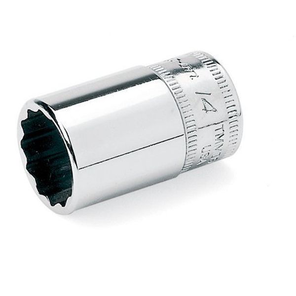 Snap-on TMMDS 12 1/4 Insert, 12 Angle, Semi-Deep Socket, 0.5 inch (12 mm)