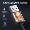 AGPTEK Smart Watch USB Cable for LW31,2 Pack