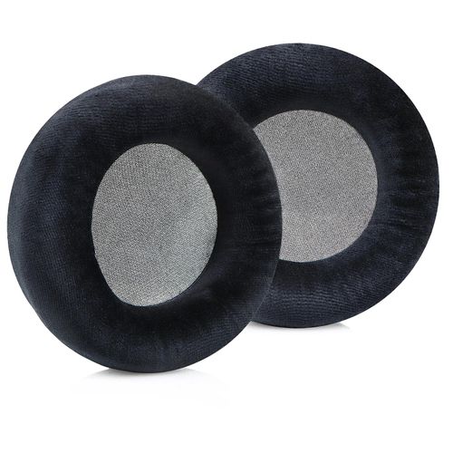 SINOWO Replacement Earpads for AKG K701, K702, Q701, Q702, K601, K612, K712 Headphones,Ear Pads Cushions with Noise Isolation Memory Foam,Softer Velour-Black