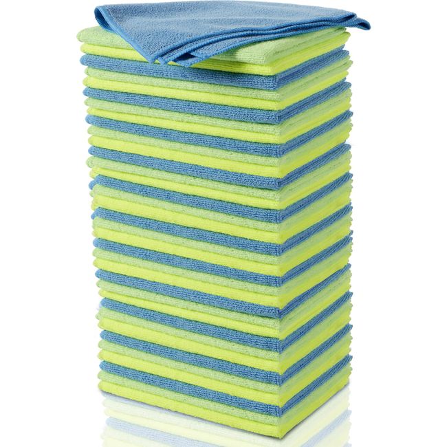 Zwipes Microfiber Towel Cleaning Cloths, 36 Pack, Assorted, (737)