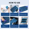 Large Ice Pack Wrap for Hip, Knee, Shoulder, Back Pain Relief Reusable Gel Cold