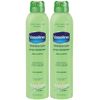 Vaseline Intensive Care Spray Moisturizer, Aloe Soothe Spray Lotion Moisturizer for Dry Skin with Micro-Droplets of Vaseline Lotion (Pack of 2, 6.5 Oz Ea)