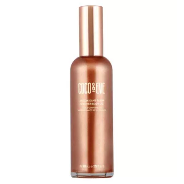 Coco & Eve Sunny Honey Antioxidant Glow Shimmer Body Oil 100ml