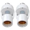 HaeKap E26/E27 Motion Sensor Socket - Automatic On/Off, No Wiring, Adjustable Timer & Lux, Indoor Only