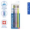 Curaprox Swiss 1560 Soft Toothbrush 0.15mm Assorted Colors (3 PACK)