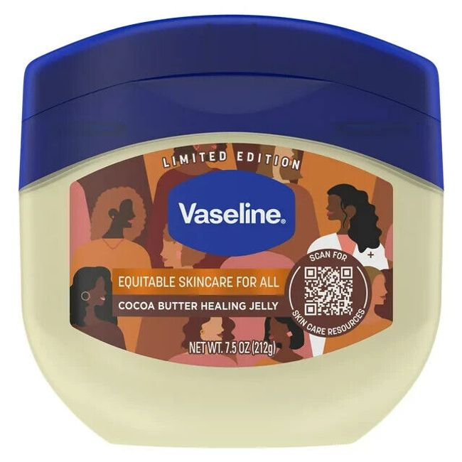 Vaseline Original Cocoa Butter Moisture Petroleum Jelly, 7.5 oz Skincare For All