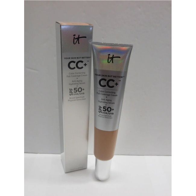 IT COSMETICS YOUR SKIN BUT BETTER CC+ CORRECTING CREAM MEDIUM 2.53 OZ - (BOXED)