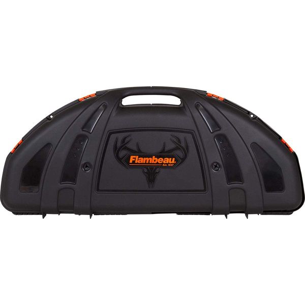 Flambeau Outdoors 6461SC Safe Shot Bow Case, Portable Bow Storage,Black