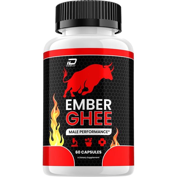 (1 Pack) Ember Ghee for Men Capsules – EmberGhee Vitamin Complex Pills, Energy