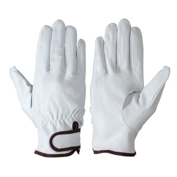 Shimon, Pig Leather Gloves Magic 717 Pig White Large 4130803