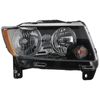 For 13-17 Compass Front Headlight Headlamp Head Light Lamp with Bulb Right Side