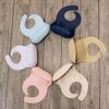 Silicone Bib, Silicone Bib, Plain, Meal Apron, Silicone Bib, With Pockets, Solid Color, Meal Apron, Bib, Baby Bib, For Meals (Light Beige)