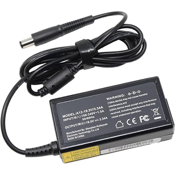 TJ Inspirations 65W Laptop Charger for Dell Latitude E5440 E5470 7480 E6540 E7440 E7450 E7250 E6420 E6440 E6430 E6540 7490 7290 5490 5590 5290 - AC 7.4mm Adapter 19.5V 3.34A Power Supply