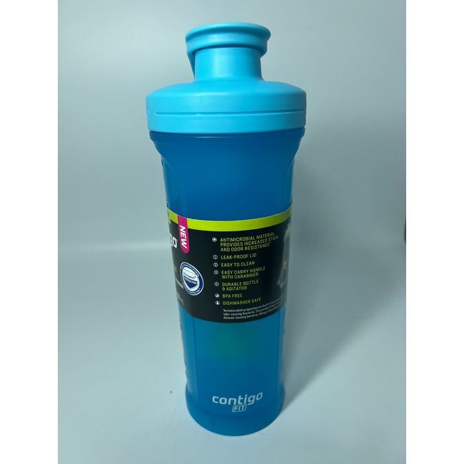 Contigo Fit Shake & Go Antimicrobial Shaker Bottle