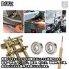 NABESHI Bearing Puller Bearing Remover Puller Removal Tool Set Gear Puller Pulley DIY (695zz)