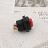 VGOL 2Pcs Car Push Button Switch 12V 25A Horn Switch Momentary Press Button Switch Replacement Part 22mm Mounting Hole Starter Switch, Red
