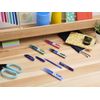 PILOT - Set of 5 Frixion Ball - Erasable Rollerball - Black - Medium Tip