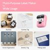 Phomemo M110 Bluetooth Thermal Printer Small Business Label Maker +3 Rolls Paper