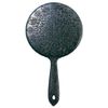 Plated Hand Mirror L Black