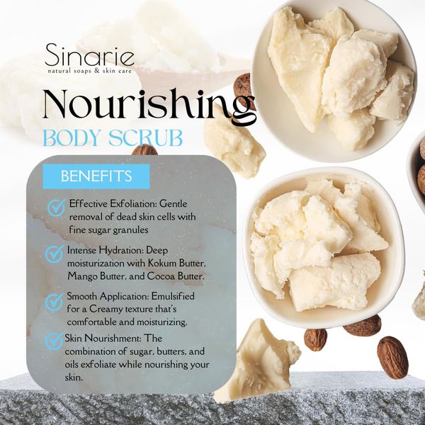 Brownie Batter Emulsified Body Scrub (4 oz.)