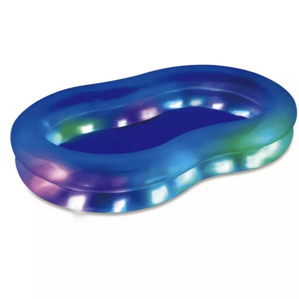Summer Waves Inflatable Pool Aqua Glow LED New Local Pickup