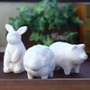 cerapockke ほっこり動物 アロマストーン 白くま