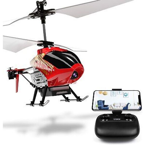 Cheerwing U12S Mini RC Helicopter with Camera Remote Control Red