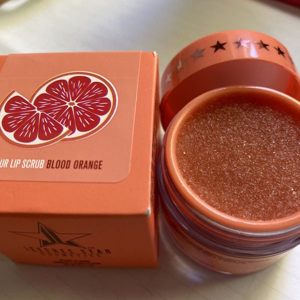 Blood Orange Jeffree Star Lip Scrub New Makeup Christmas Pricked Limited Edition