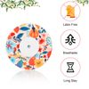 30 Sheets Sensor Covers for Libre 1/2, Waterproof Flower Theme Patches Sensor Case Stickers, Accessories Compatible with Libre (5 Styles)