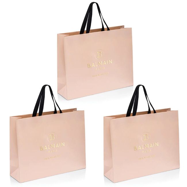Balmain Limited Edition Paper Gift Bag SS22 Large (50*15*40cm) 3 PACK