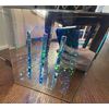 Tesseract Hyper Cube LED Storage Container Box: Hold small electronics + more!