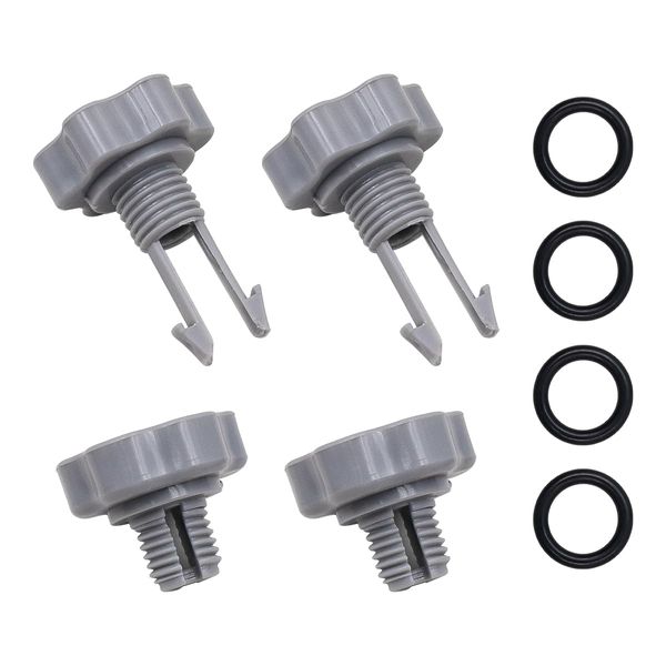 ANCLLO 25004/2500 Filter Pump Replacement Seals Kit Fits for Intex Pool Filter Pumps Replacement Accessories（4 Pack）