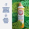 Arm & Hammer Invisible Body Powder Spray, Clear Talc-Free Body Odor & Sweat Control For Men & Women, Spray Body Powder For Women And Men, Arm And Hammer Body Spray Powder, 7 Oz (3 Pack)