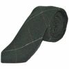 Luxury Herringbone Forest Green Tweed Tie