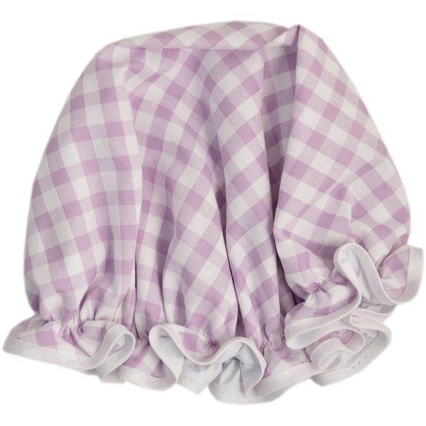 Vagabond Bags Ltd Shower Cap, Lilac Gingham