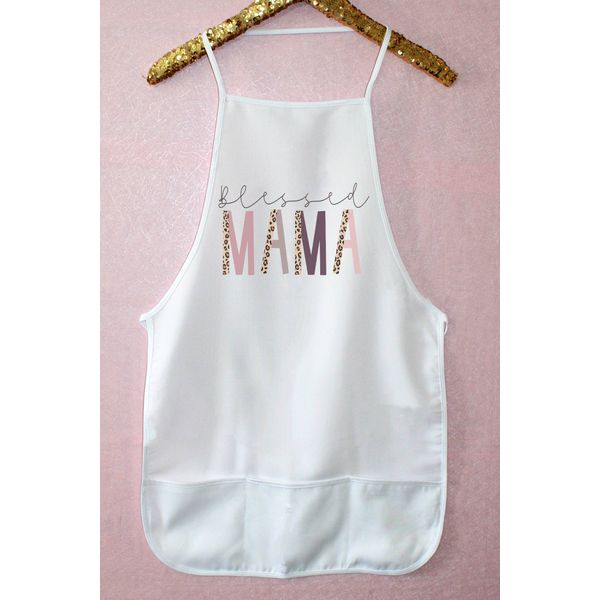 Blessed Mama Kitchen Apron