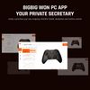 BIGBIG WON Wireless Controllers, Gale Hall PC Controllers Motion Control, Hall Joysticks&Triggers, PC App Game Controllers for Switch/PC/iOS/Android Wireless Gaming Controller