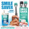SMILE SAVER 360° / 3-Sided Toothbrush + Toothpaste Tablets + Flavored Toothpicks