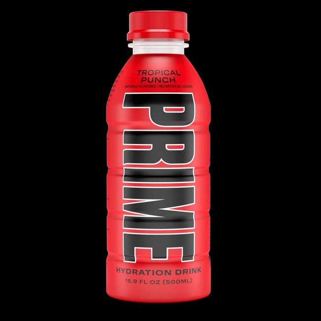 Prime Hydration Drink, Tropical Punch, 16.9 fl oz, Single Bottle