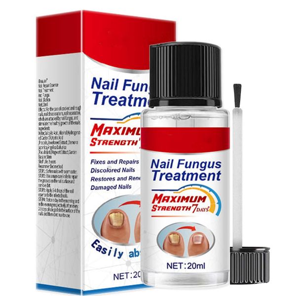 Fungal Nail Treatment 20ml, Extra Strong Nail Fungus Treatment for Toenail and Fingernail, Premium Fungal Nail Eliminator, Anti fungus Nail Repair and Strengthen, Fix & Renew Damaged, Broken Nails (1)